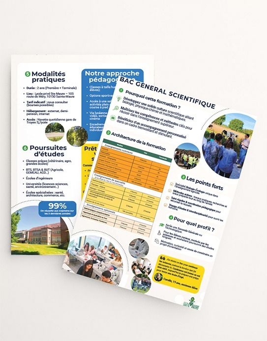 Brochure formation Bac Général