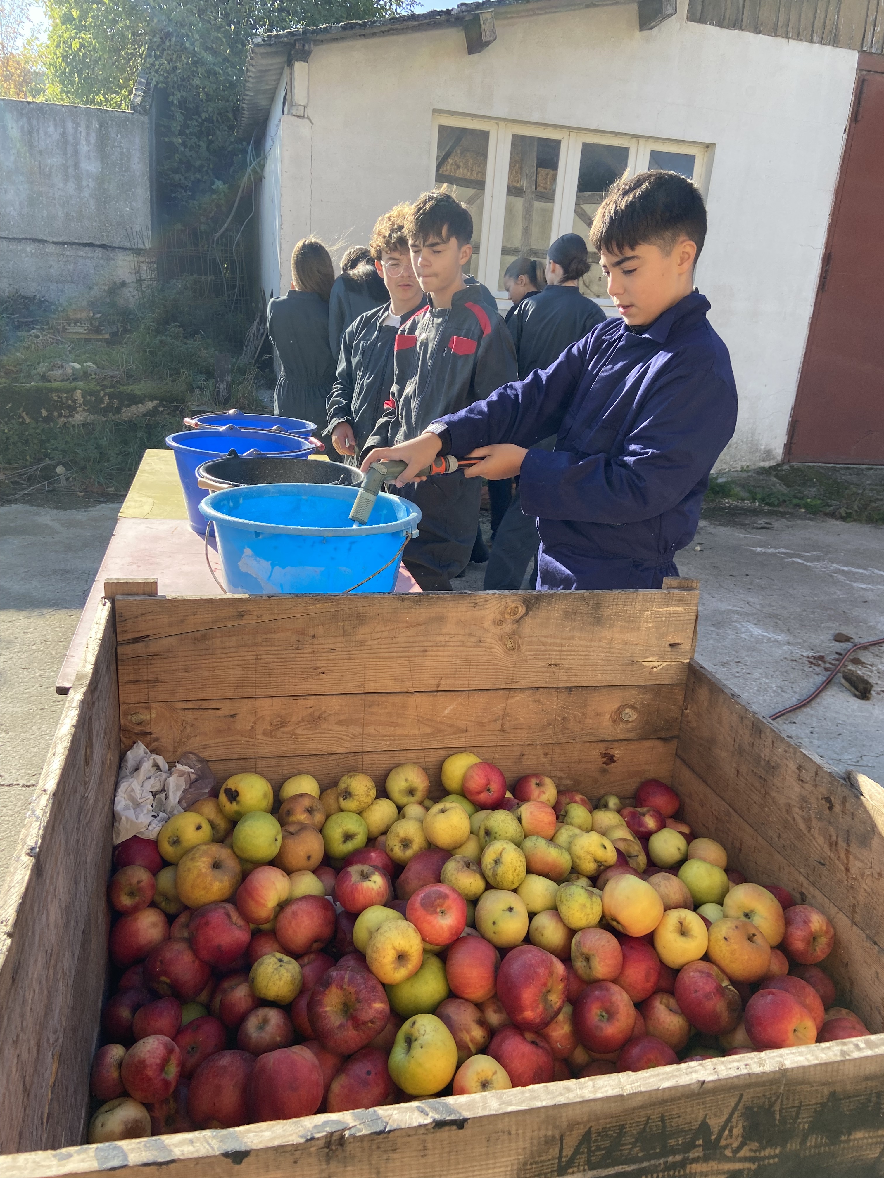 Élèves en formation