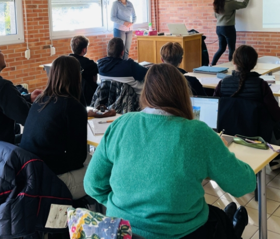 Formation en classe