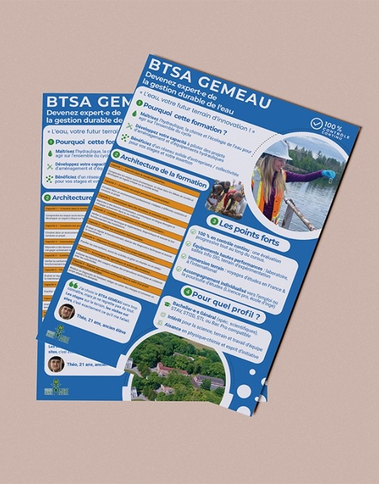 Brochure formation BTSA GME