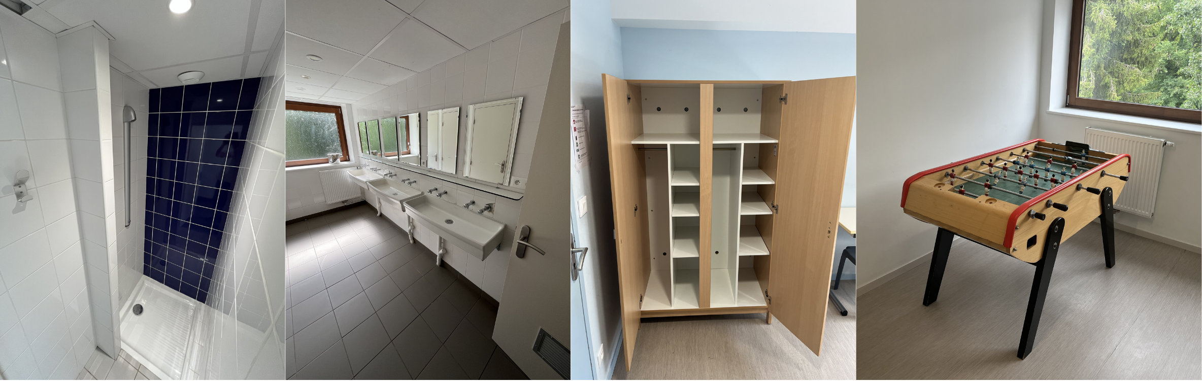 Réfectoire et vie à l'internat