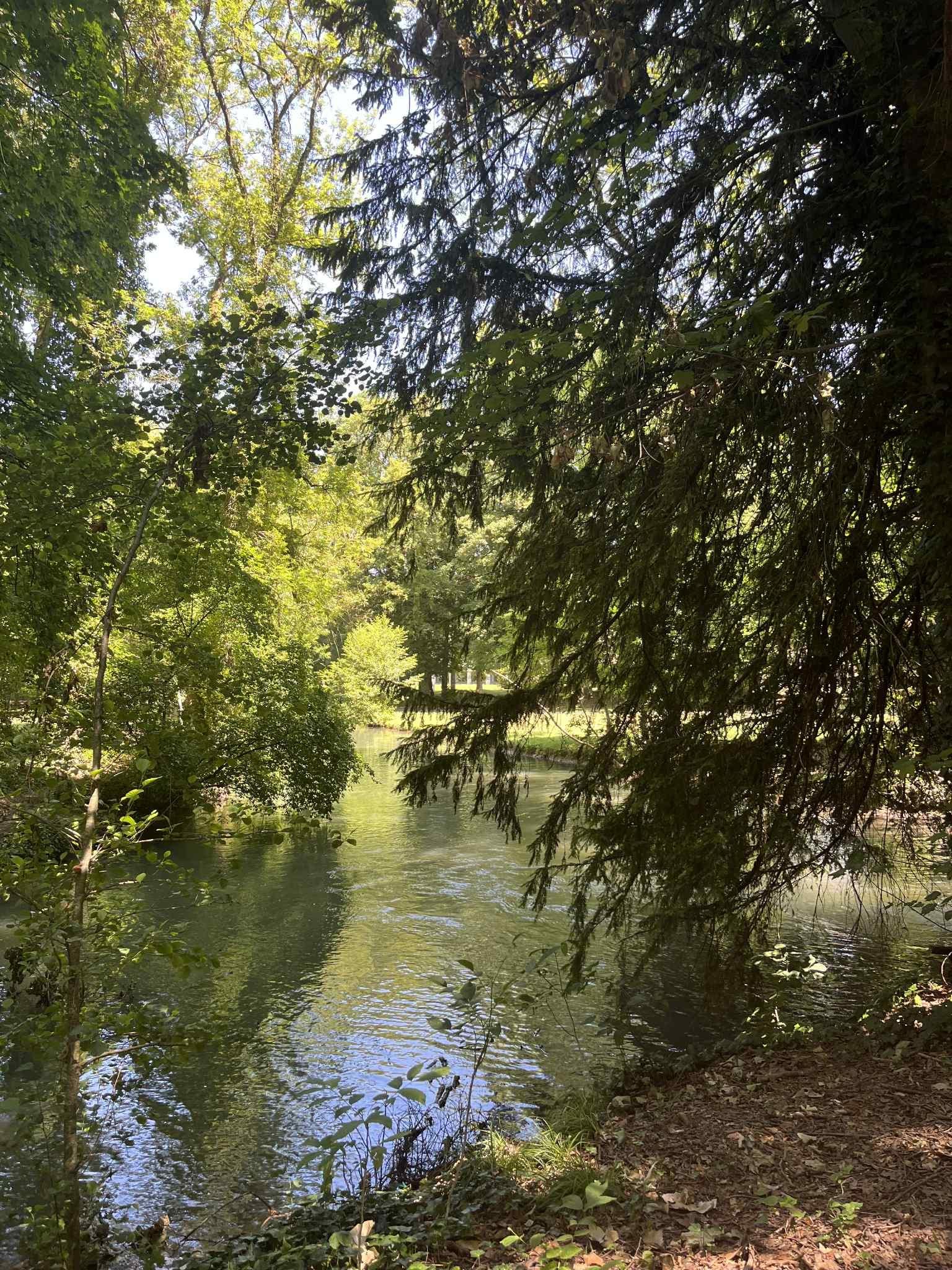 Cadre naturel du campus du Lycée privé de Sainte-Maure