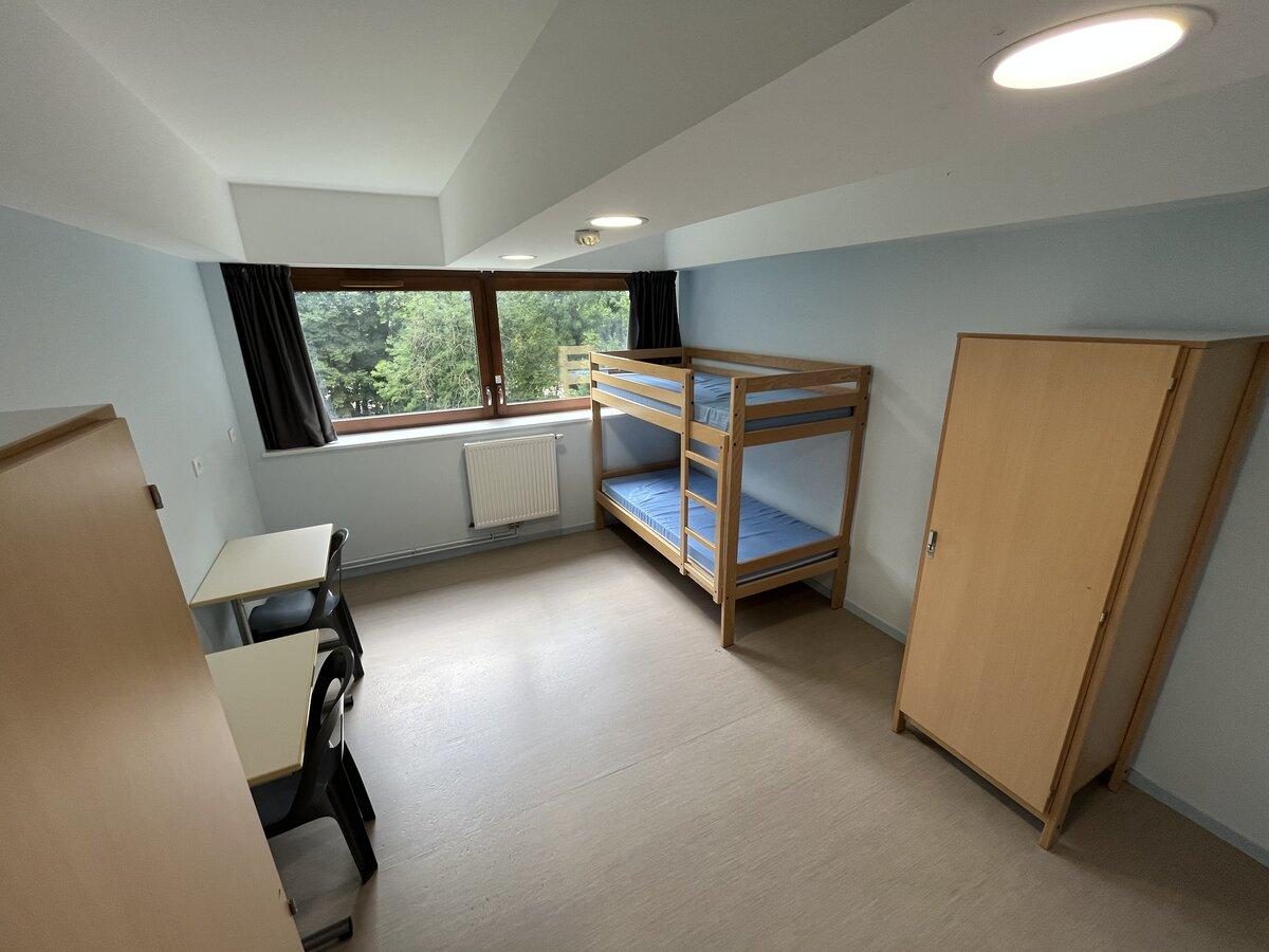 Chambre de l'internat du Lycée privé de Sainte-Maure
