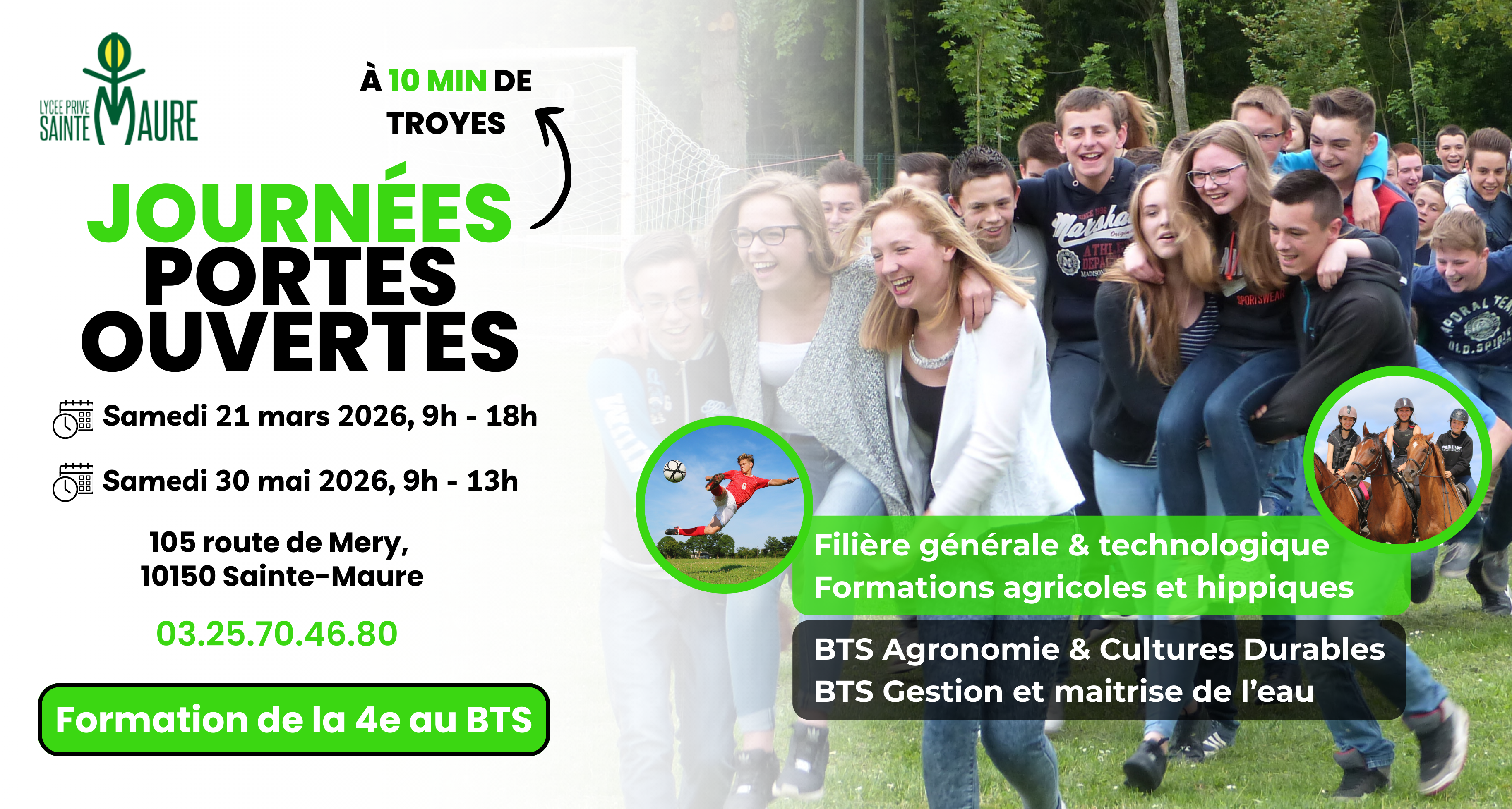 Journée Portes-Ouvertes Lycée Sainte-Maure